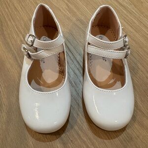 Classic White Kids Mary Jane Shoes